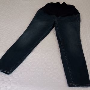 Madewell over the belly maternity skinny jean